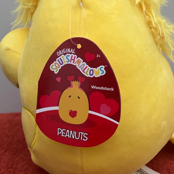 Peanuts - Woodstock 8” Valentine’s Squishmallow - Picture 3 of 5
